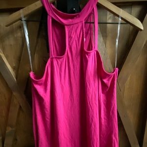 NEW womens peek a boo tank